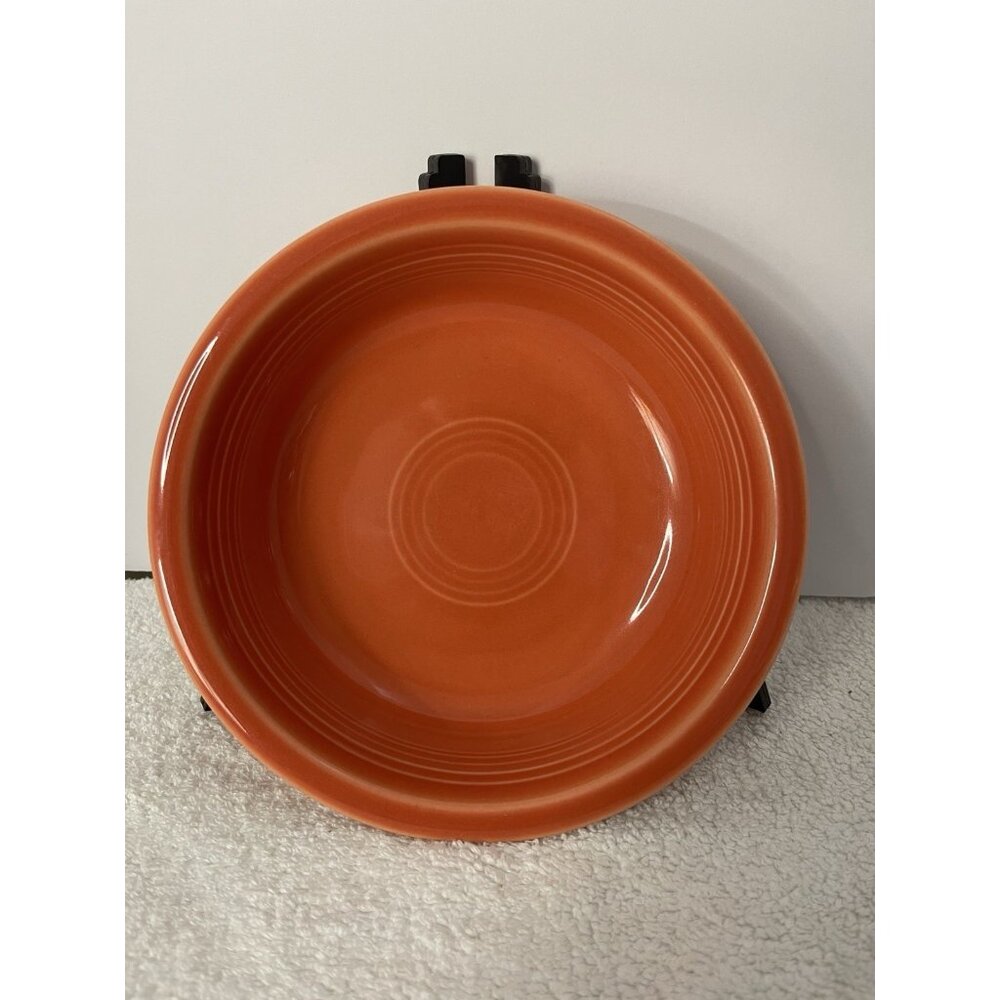 Fiesta Ware Homer Laughlin PAPRIKA ORANGE 7'' Cereal Soup Bowl fiesta